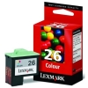 Lexmark N°26 (10N0026) cartouche d'encre haute capacité (d'origine) - couleur