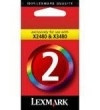 Lexmark N°2 (18C0190) cartouche d'encre couleur (d'origine) 18C0190E 040335 - 1