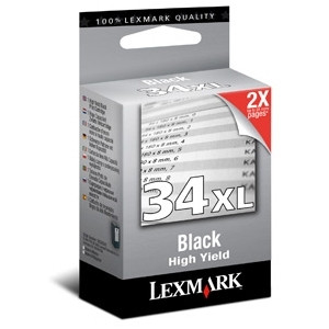 Lexmark N°34 (18C0034E) cartouche d'encre haute capacité (d'origine) - noir 18C0034E 040270 - 1