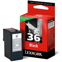 Lexmark N°36 (18C2130E) cartouche d'encre (d'origine) - noir 18C2130E 040370