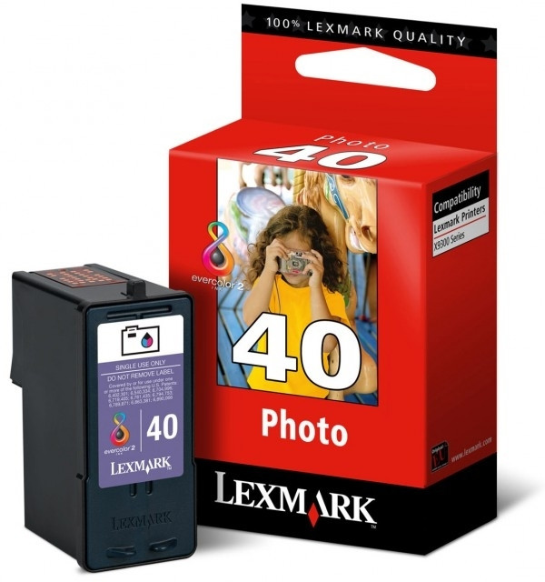 Lexmark N°40 (18Y0340E) cartouche d'encre photo (d'origine) 18Y0340E 040330 - 1