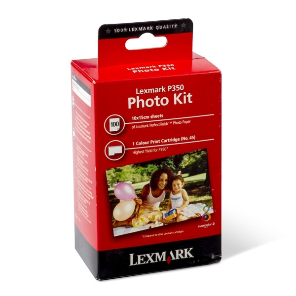 Lexmark N°45 (18Y0146E) set photo (d'origine) 18Y0146E 040624 - 1