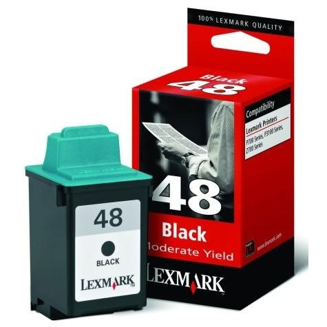 Lexmark N°48 (17G0648) cartouche d'encre noire faible capacité (d'origine) 17G0648E 040250 - 1