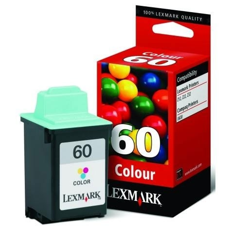 Lexmark N°60 (17G0060) cartouche d'encre (d'origine) - couleur 17G0060E 040070 - 1