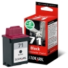 Lexmark N°71 (15MX971) cartouche d&#039;encre noire (d&#039;origine) 15MX971E 040259