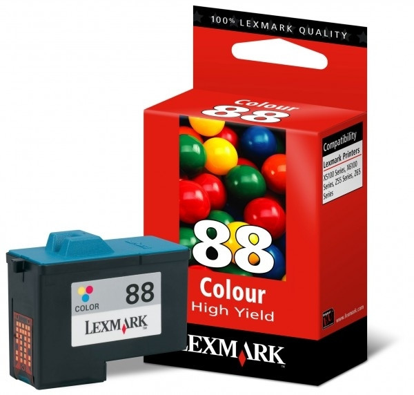 Lexmark N°88 (18L0000) cartouche d'encre haute capacité (d'origine) - couleur 18L0000E 040205 - 1