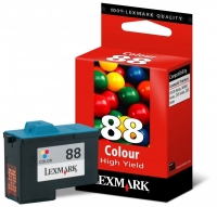 Lexmark N°88 (18L0000) cartouche d'encre haute capacité (d'origine) - couleur 18L0000E 040205