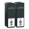 Lexmark Nr.100XL (14N0848) pack double (d'origine) - noir