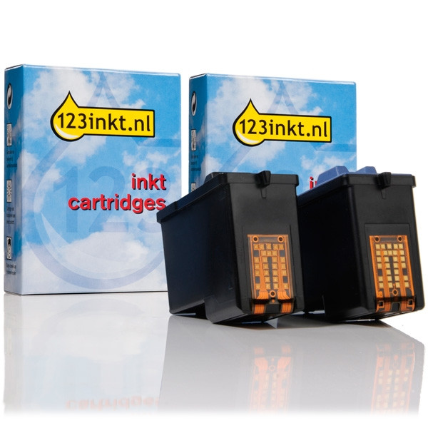 Lexmark Offre combinée Lexmark: N°82 (18L0032) noir + N°88 (18L0000) couleur (marque 123encre) 18L0000EC 18L0032EC 040211 - 1
