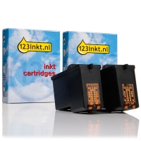 Lexmark Offre spéciale Lexmark N°82 (18L0032): 2 x cartouches d'encre noire (marque 123encre)  040196