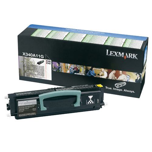 Lexmark X340A11G toner (d'origine) - noir X340A11G 034830 - 1