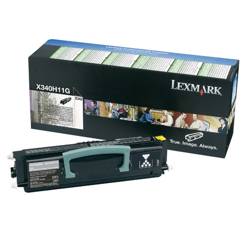 Lexmark X340H11G toner haute capacité (d'origine) - noir X340H11G 034835 - 1