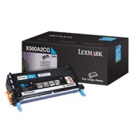 Lexmark X560A2CG toner (d'origine) - cyan X560A2CG 034974