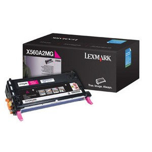 Lexmark X560A2MG toner (d'origine) - magenta X560A2MG 034976 - 1