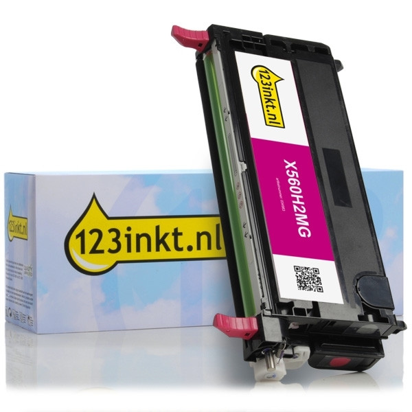 Lexmark X560A2MG toner (marque 123encre) - magenta X560A2MGC 034977 - 1