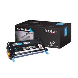 Lexmark X560H2CG toner haute capacité (d'origine) - cyan X560H2CG 034980 - 1