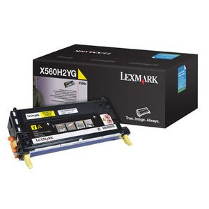 Lexmark X560H2YG toner haute capacité (d'origine) - jaune X560H2YG 034984 - 1