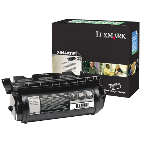 Lexmark X644A11E toner (d'origine) - noir X644A11E 034750 - 1