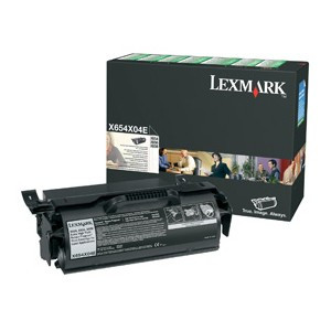 Lexmark X654X04E toner pour étiquettes haute capacité (d'origine) X654X04E 037056 - 1