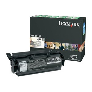 Lexmark  X654X11E toner extra haute capacité (d'origine) - noir X654X11E 037052 - 1