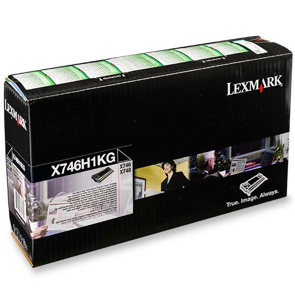 Lexmark X746H1KG toner (d'origine) - noir X746H1KG 902819 - 1