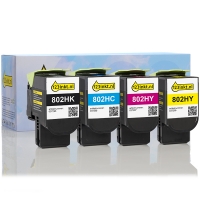 Lexmark offre : 80C2HK0, C0, M0, Y0 noir + 3 couleurs (marque 123encre)  130284