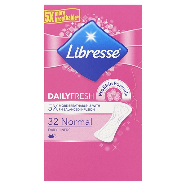 Libresse Normal protège-slips (32 pièces) SLI00003 - 1