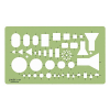 Linex 1184 gabarit symboles électriques 100414263 224531