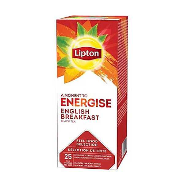 Lipton FGS English Breakfast thé (6 x 25 pièces) 423410 - 1