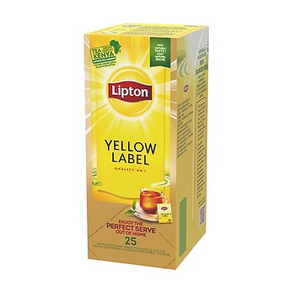 Lipton FGS Yellow Label thé (6 x 25 pièces) 423417 - 1