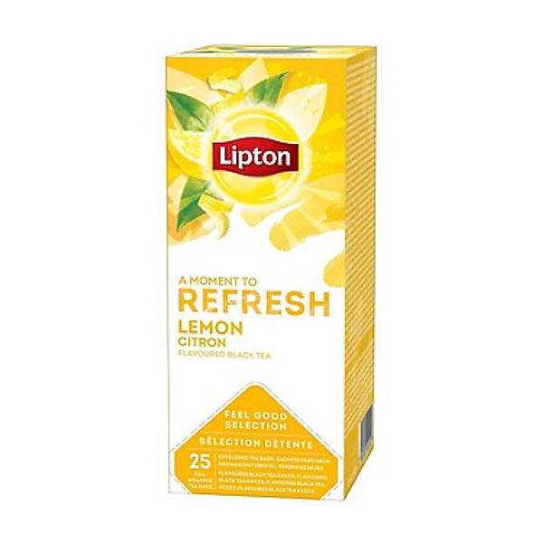 Lipton FGS thé noir citron (6 x 25 pièces) 423408 - 1