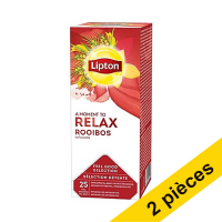 Offre : 2x Lipton FGS thé rooibos (6 x 25 pièces)