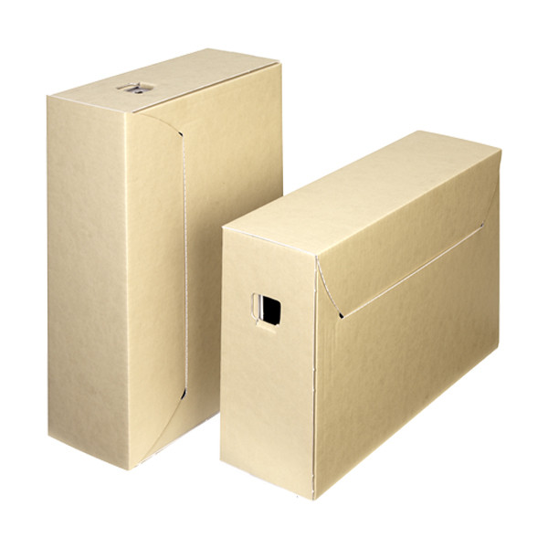 Lot de 20 boîtes en carton ondulé léger et résistant - Fabriquées en Italie  - 50 x 40 x 40 cm : : Fournitures de bureau