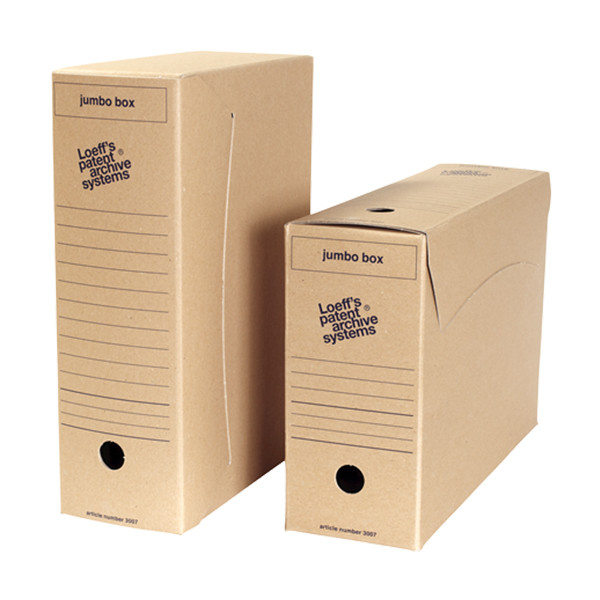 Loeff's Jumbo Box boîte d'archives 115 x 370 x 257 mm (25 pièces) 7770801 204474 - 1