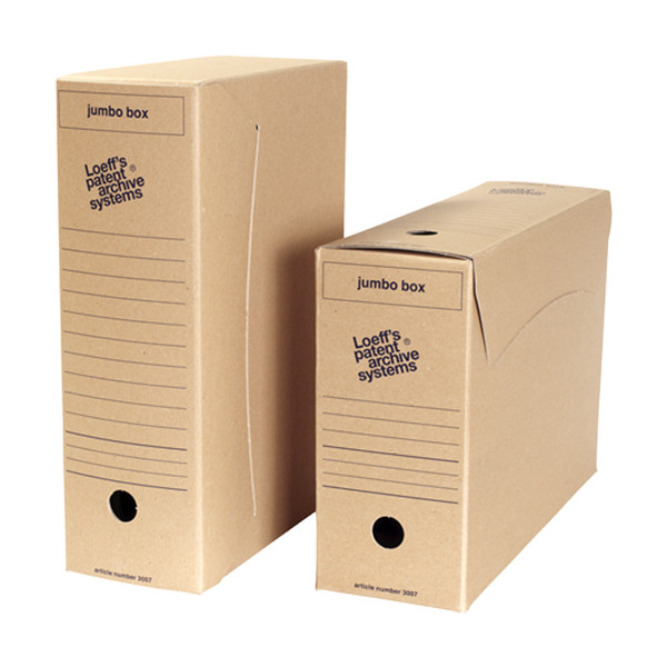 Loeff's Jumbo Box boîte d'archives 115 x 370 x 257 mm (8 pièces) 7770802 204475 - 1