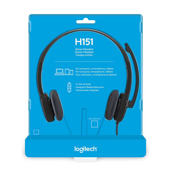 Logitech H151 casque stéréo filaire 404010 - 5