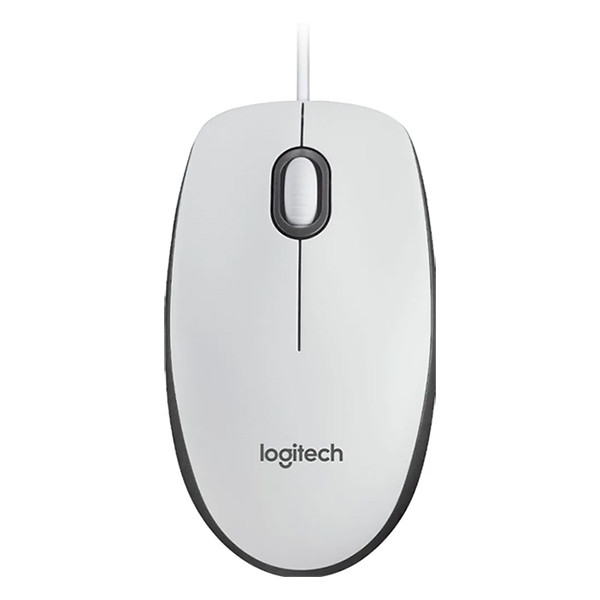 Logitech M100 souris filaire - blanc 828105 Logitech M100 souris filaire - blanc 828105 - 1