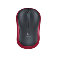 Logitech M185 souris sans fil - rouge 828102