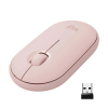Logitech M350 Pebble souris sans fil - rose 910-005717 828159