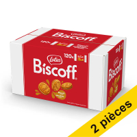 Offre : 2x Lotus Biscoff spéculoos fourrés à la crème vanille boîte (120 pièces)