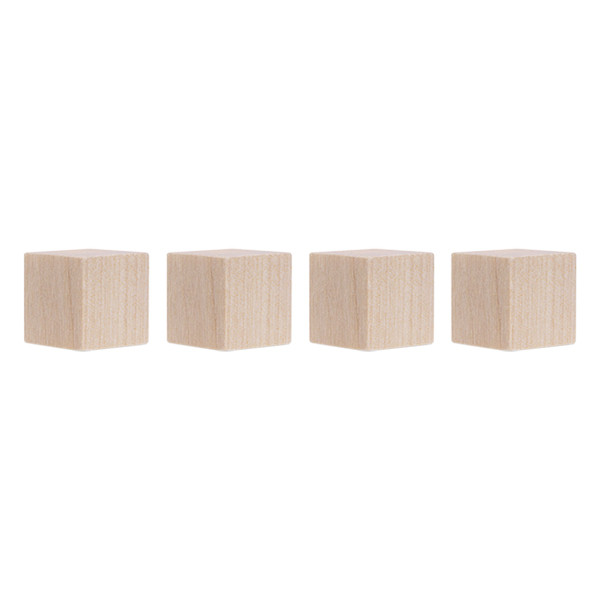 Magnetoplan Wood Series aimants en forme de cube 20 x 20 x 20 mm (4 pièces) 423368 - 1