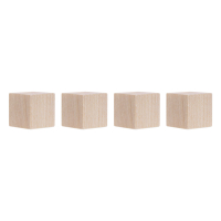 Magnetoplan Wood Series aimants en forme de cube 20 x 20 x 20 mm (4 pièces) 423368