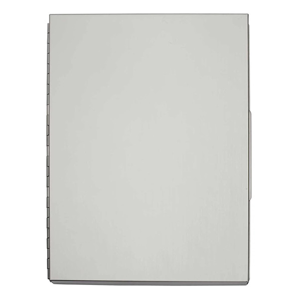 Maul Assist porte-bloc A4 vertical avec compartiment de rangement - argent 2354608 402319 - 1