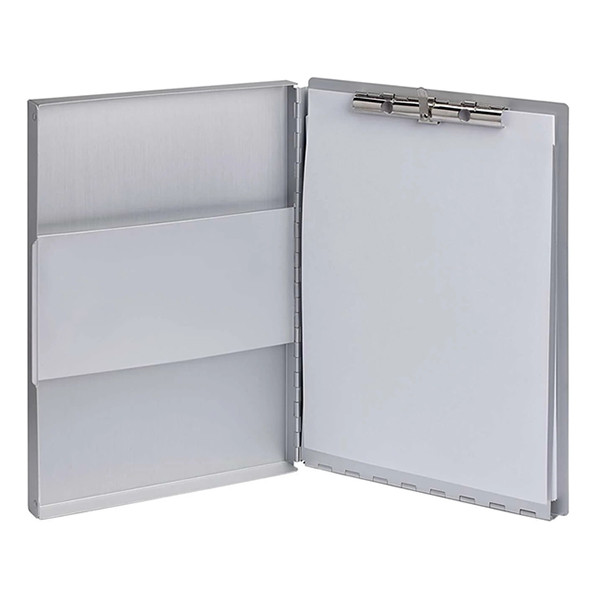 Maul Assist porte-bloc A4 vertical avec compartiment de rangement - argent 2354608 402319 - 3