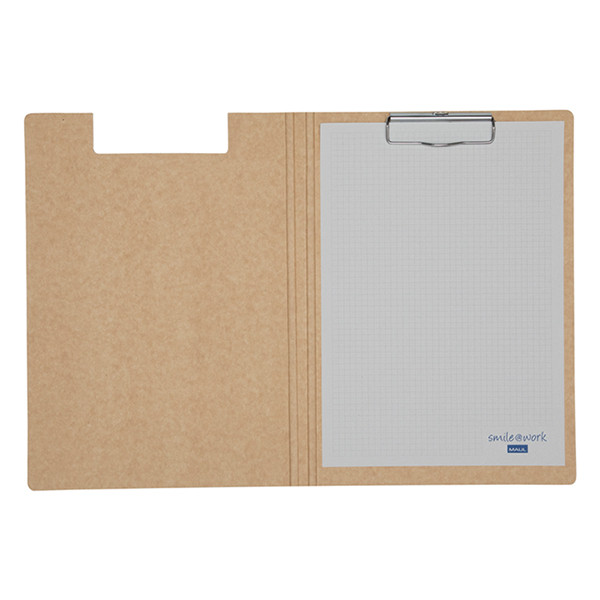 Maul Balance porte-bloc avec couverture A4 vertical - grain de bois 2382077 424874 - 2
