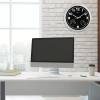 Maul MAULdrive horloge murale radiocommandée en plastique avec cadran noir (Ø 30 cm) - gris 9059095 402495 - 5