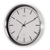 Maul MAULfly horloge murale radiocommandée en aluminium avec cadran blanc (Ø 30,5 cm) - gris argenté 9063402 402517 - 2