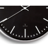 Maul MAULfly horloge murale radiocommandée en aluminium avec cadran noir (Ø 30,5 cm) - gris argenté 9063490 402518 - 3