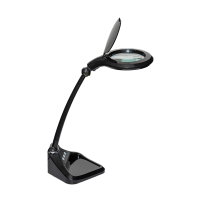 Maul MAULiris lampe-loupe LED avec socle dimmable - noir 8261290 424846