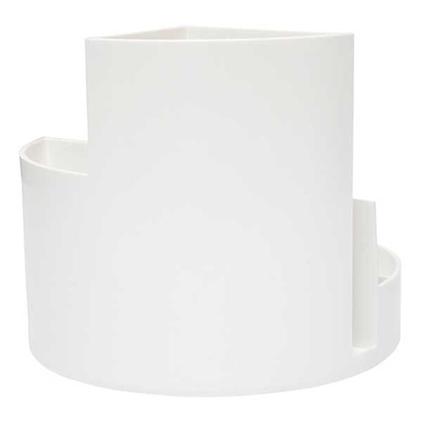 Maul MAULroundbox recycling organisateur de bureau - blanc 4117602.ECO 402428 - 2